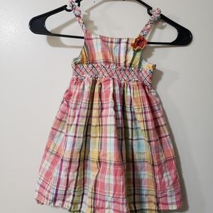 Gymboree summer dress 2T plaid